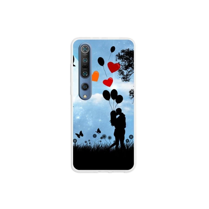 Gelový obal mmCase na mobil Xiaomi Mi 10 Pro - zamilovaný pár
