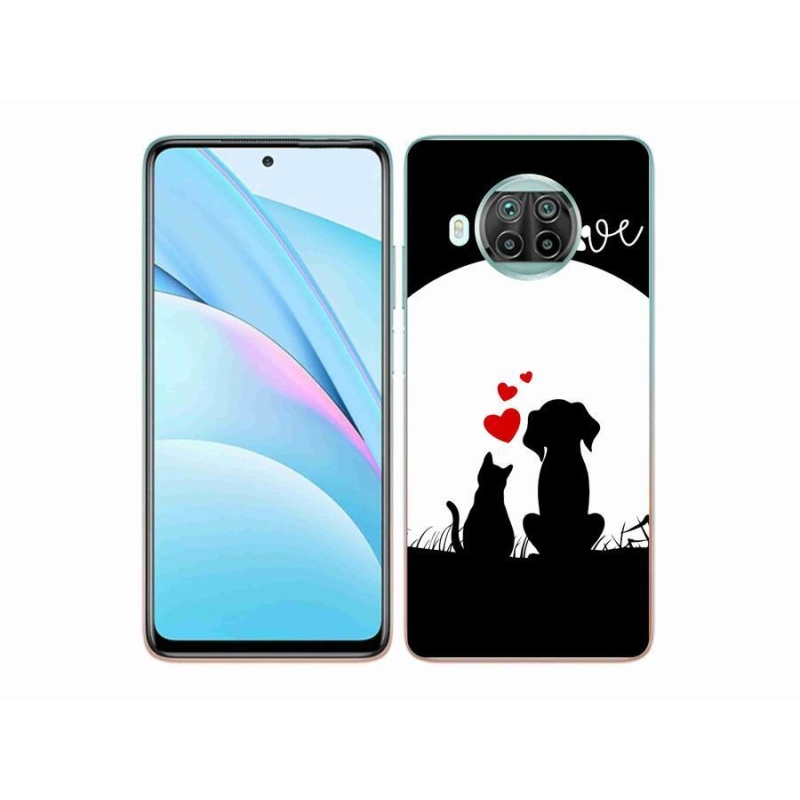 Gelový obal mmCase na mobil Xiaomi Mi 10T Lite 5G - zvířecí láska