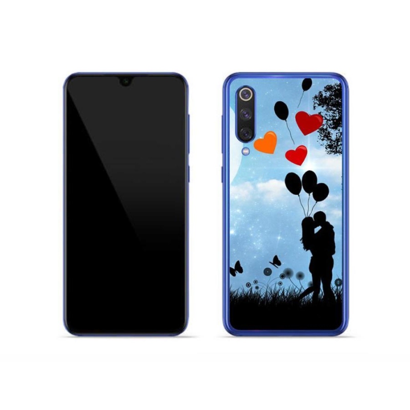 Gelový obal mmCase na mobil Xiaomi Mi 9 SE - zamilovaný pár