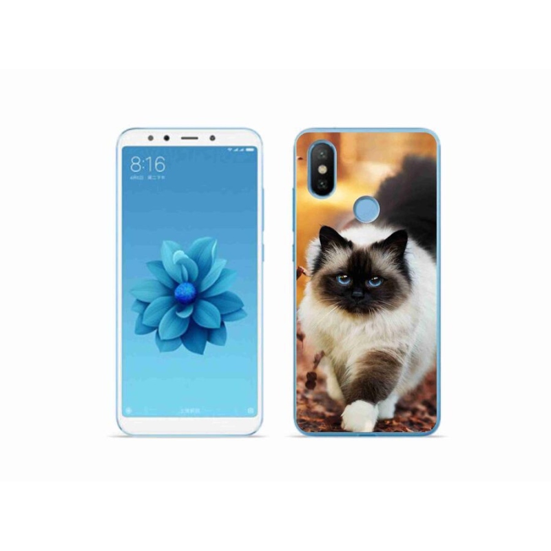 Gelový obal mmCase na mobil Xiaomi Mi A2 - kočka 1