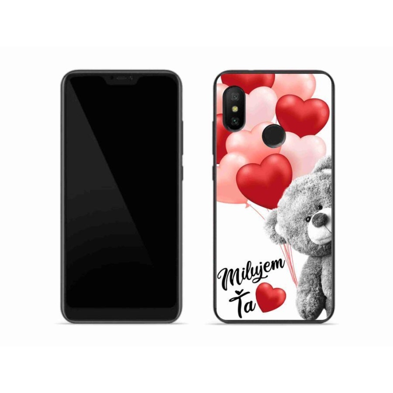 Gelový obal mmCase na mobil Xiaomi Mi A2 Lite - milujem Ťa sk