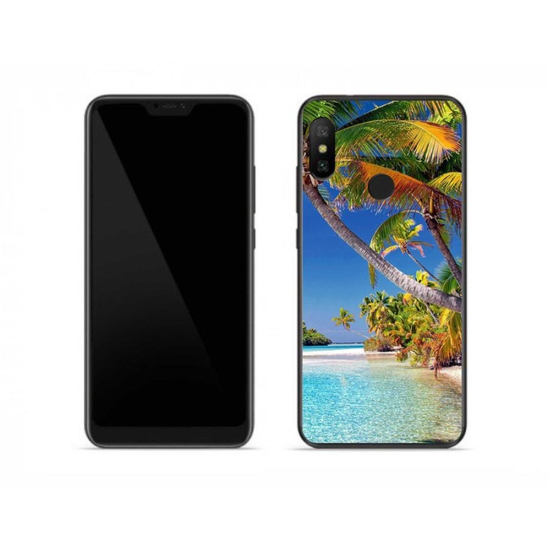 Gelový obal mmCase na mobil Xiaomi Mi A2 Lite - mořská pláž