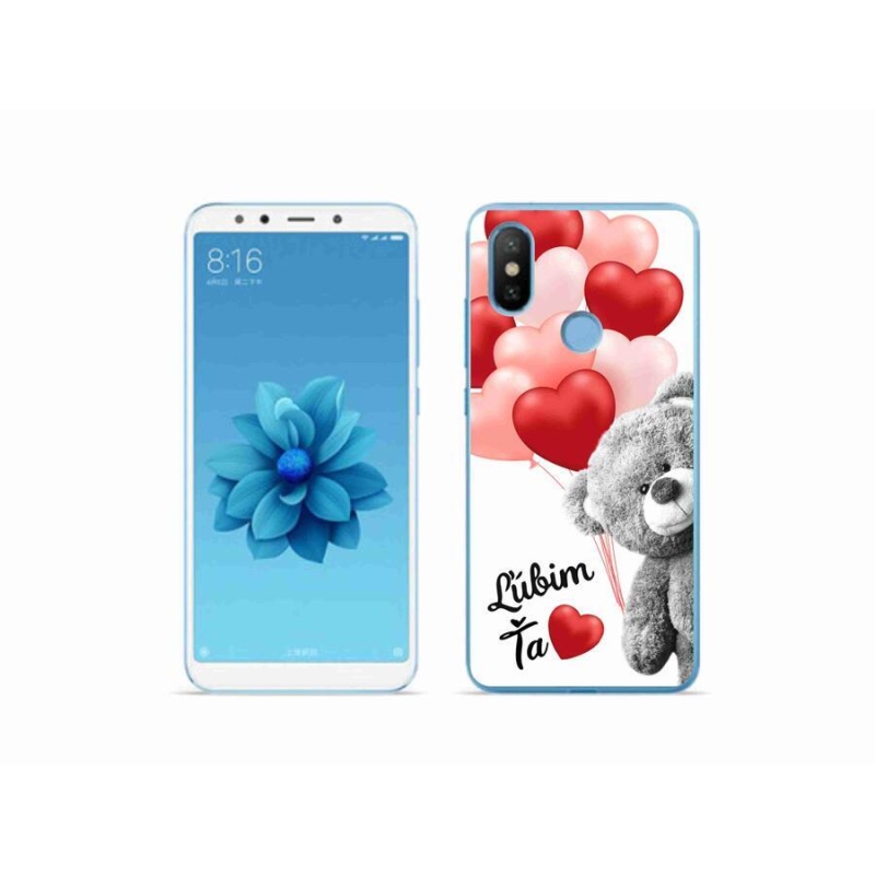 Gelový obal mmCase na mobil Xiaomi Mi A2 - ľúbim ťa sk