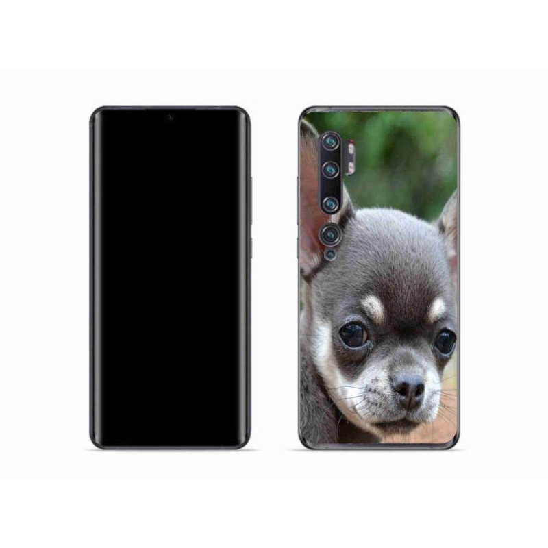 Gelový obal mmCase na mobil Xiaomi Mi Note 10 - čivava