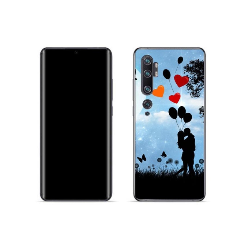 Gelový obal mmCase na mobil Xiaomi Mi Note 10 - zamilovaný pár