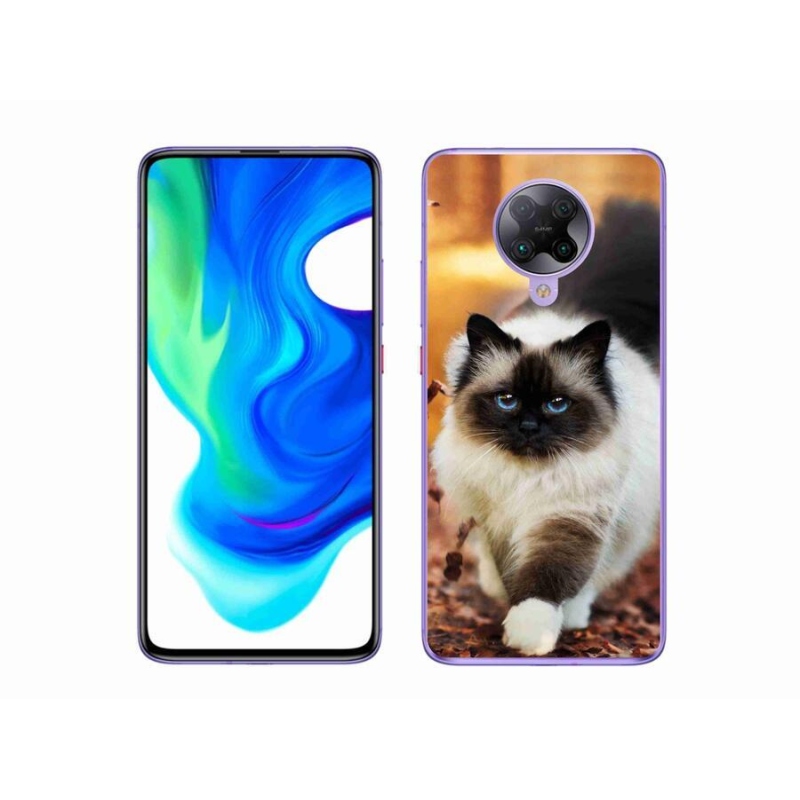 Gelový obal mmCase na mobil Xiaomi Poco F2 Pro - kočka 1