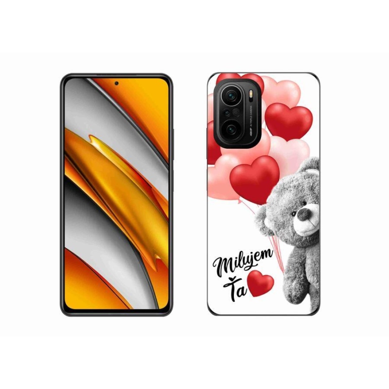 Gelový obal mmCase na mobil Xiaomi Poco F3 - milujem Ťa sk