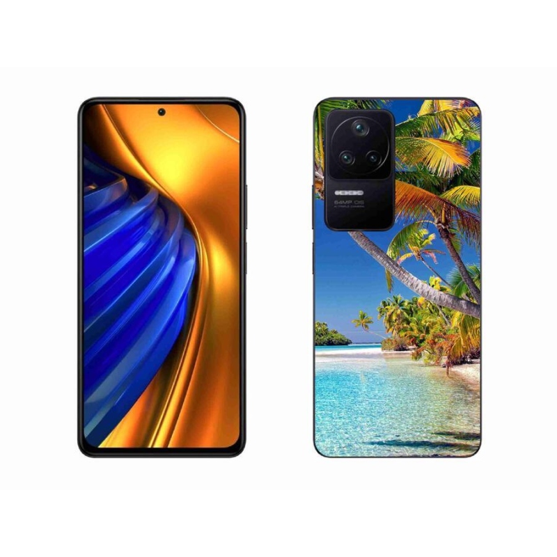 Gelový obal mmCase na mobil Xiaomi Poco F4 - mořská pláž