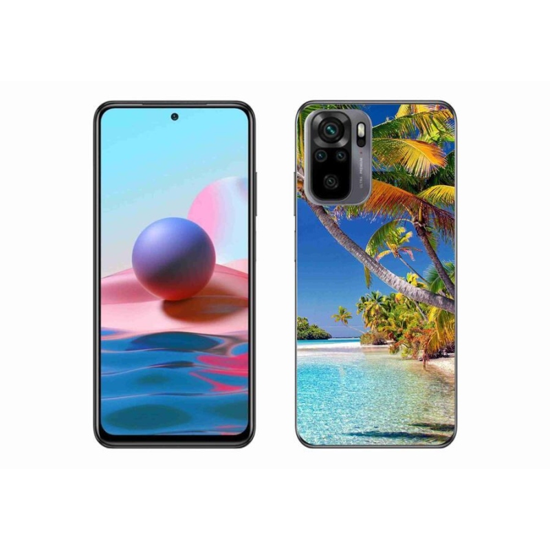 Gelový obal mmCase na mobil Xiaomi Poco M5s - mořská pláž