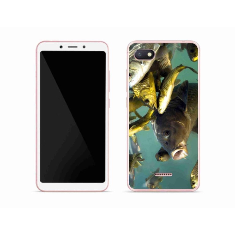 Gelový obal mmCase na mobil Xiaomi Redmi 6A - hejno ryb