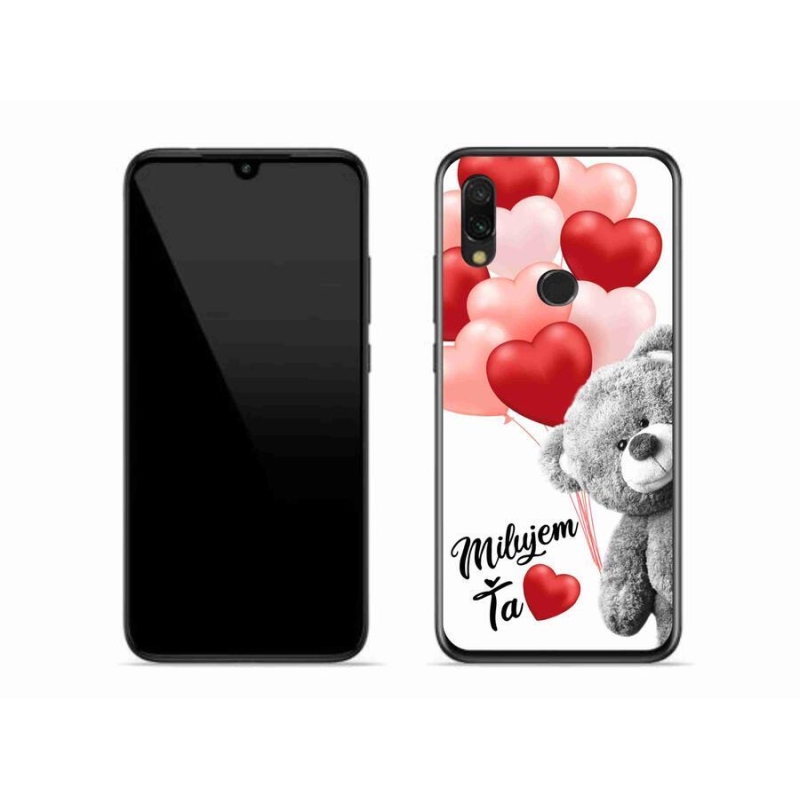Gelový obal mmCase na mobil Xiaomi Redmi 7 - milujem Ťa sk