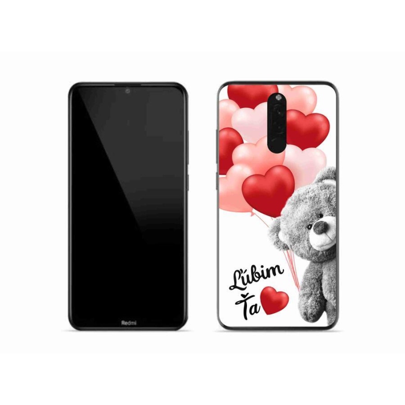 Gelový obal mmCase na mobil Xiaomi Redmi 8 - ľúbim ťa sk