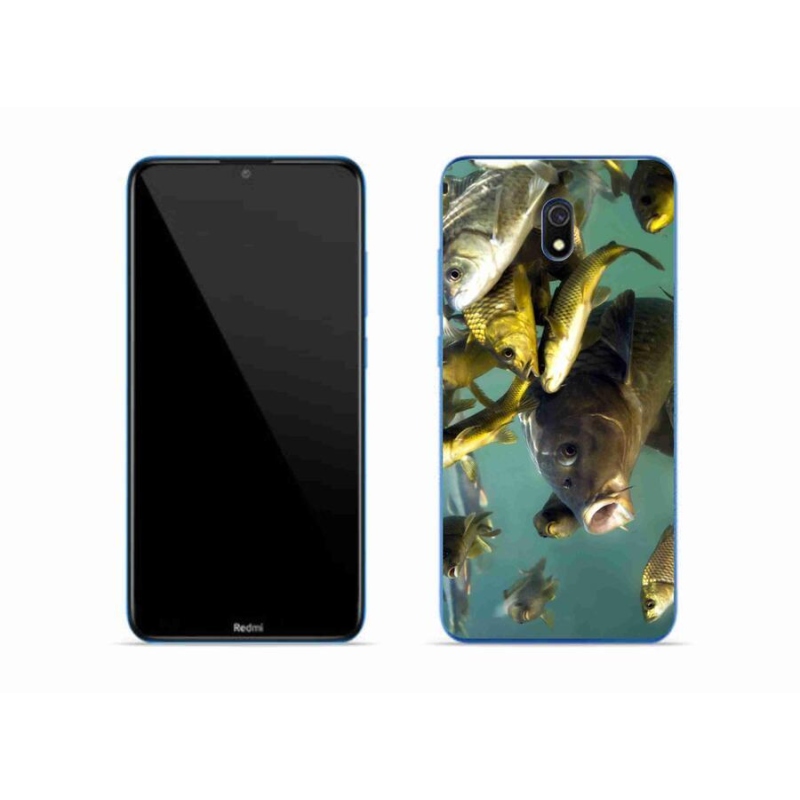 Gelový obal mmCase na mobil Xiaomi Redmi 8A - hejno ryb