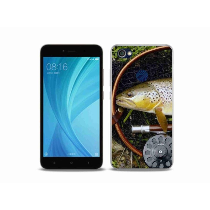 Gelový obal mmCase na mobil Xiaomi Redmi Note 5A Prime - pstruh 2