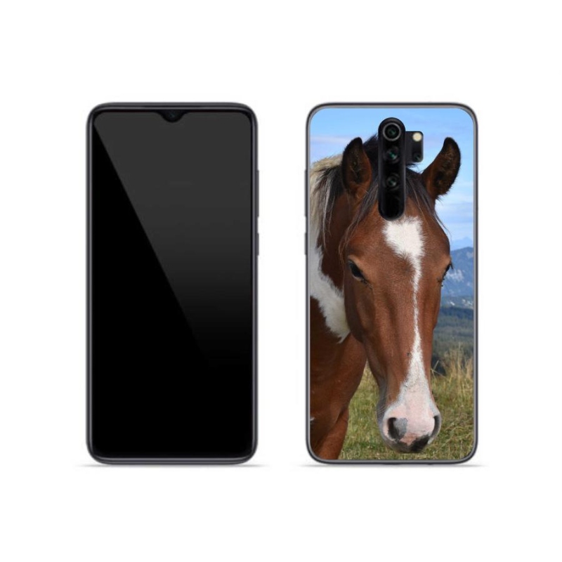Gelový obal mmCase na mobil Xiaomi Redmi Note 8 Pro - hnědý kůň