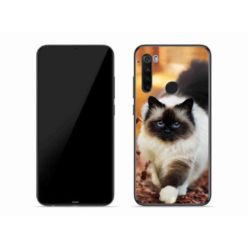 Gelový obal mmCase na mobil Xiaomi Redmi Note 8T - kočka 1