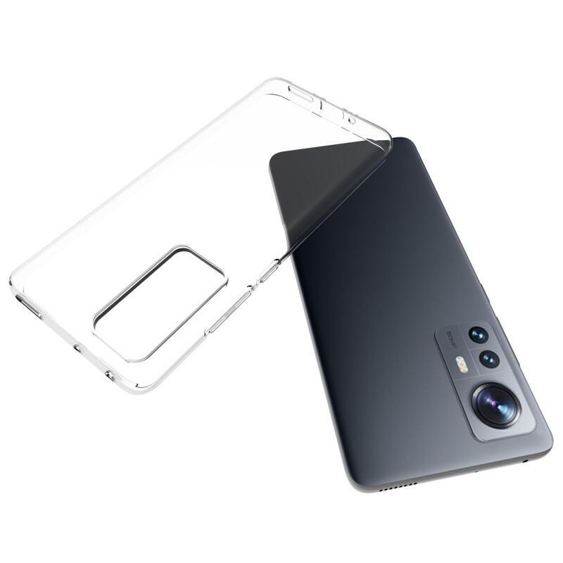 Gelový obal na mobilní telefon Xiaomi 12/12X - průhledný