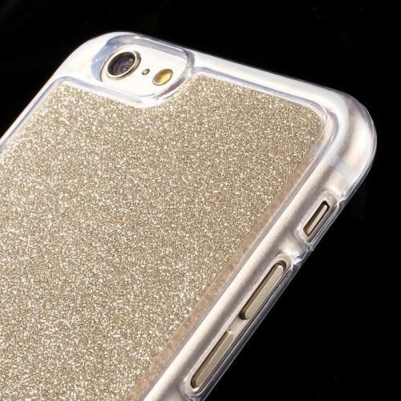 Glitter třpytivé pouzdro na iPhone 6 a 6s - zlaté