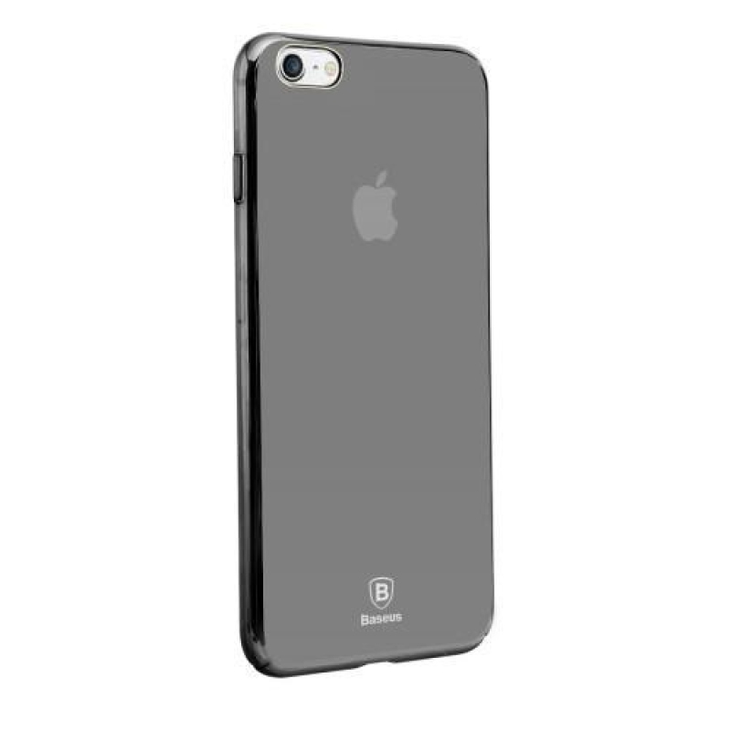 Grad plastový lesklý obal na iPhone 6 Plus a iPhone 6s Plus - černý