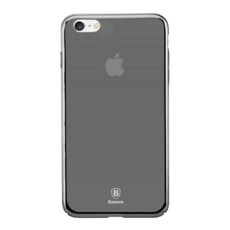 Grad plastový lesklý obal na iPhone 6 Plus a iPhone 6s Plus - černý
