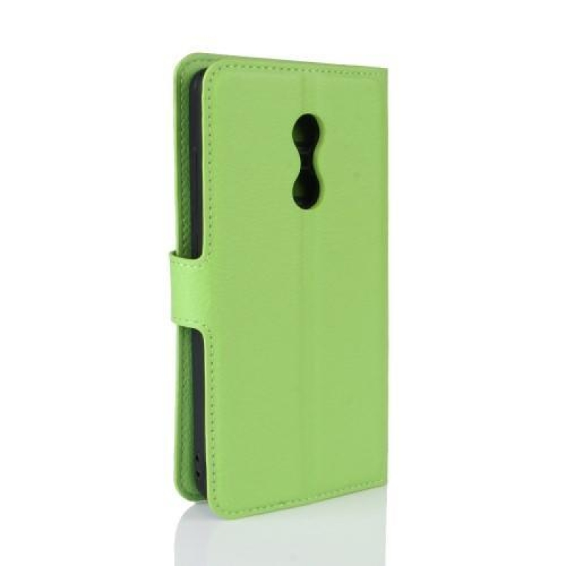 Graines PU kožené pouzdro na Xiaomi Redmi Note 4X - zelené
