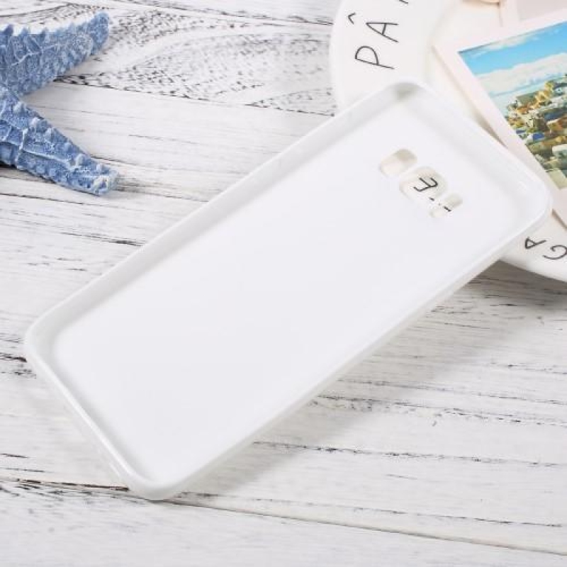 GT lesklý gelový obal na Samsung Galaxy S8 Plus - bílý