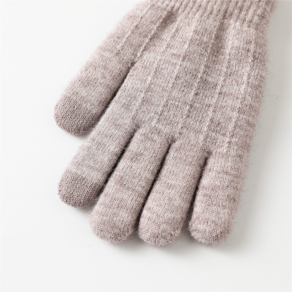 Bear dámské dotykové zimní rukavice - světlefialové