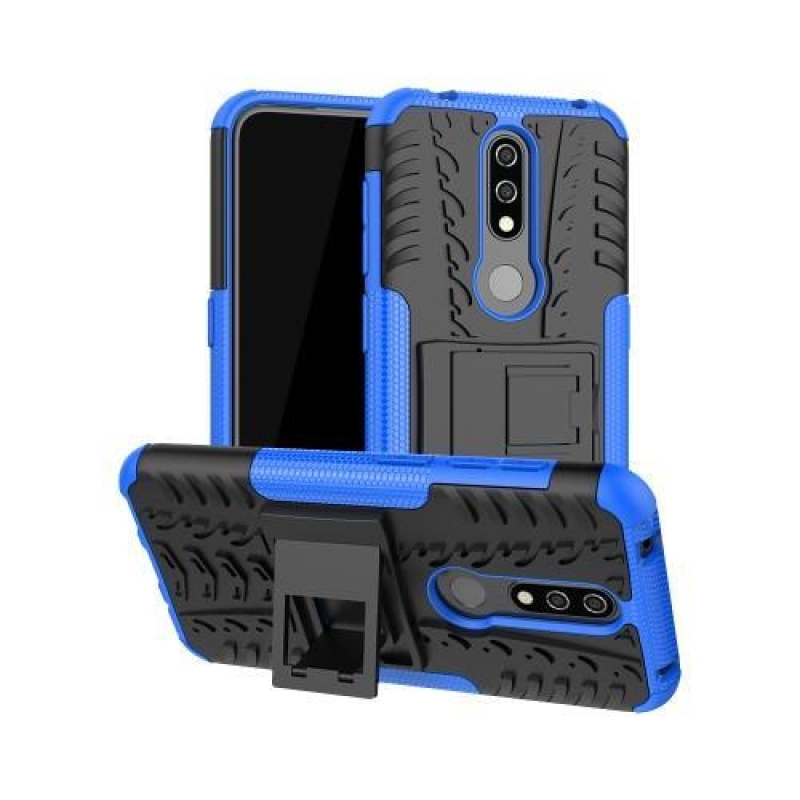 Kick hybridní odolný obal na mobil Nokia 4.2 - modrý
