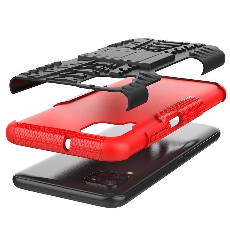 Kick odolný hybridní kryt na mobil Huawei P40 Lite - červený