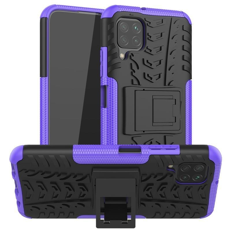 Kick odolný hybridní kryt na mobil Huawei P40 Lite - fialový