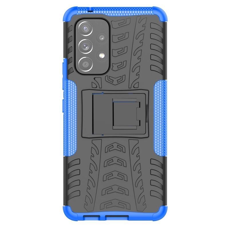 Kick odolný hybridní kryt na mobil Samsung Galaxy A53 5G - modrý