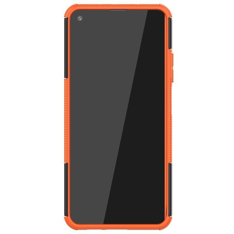 Kick odolný hybridní kryt pro Xiaomi Mi 10T 5G/10T Pro 5G - oranžový
