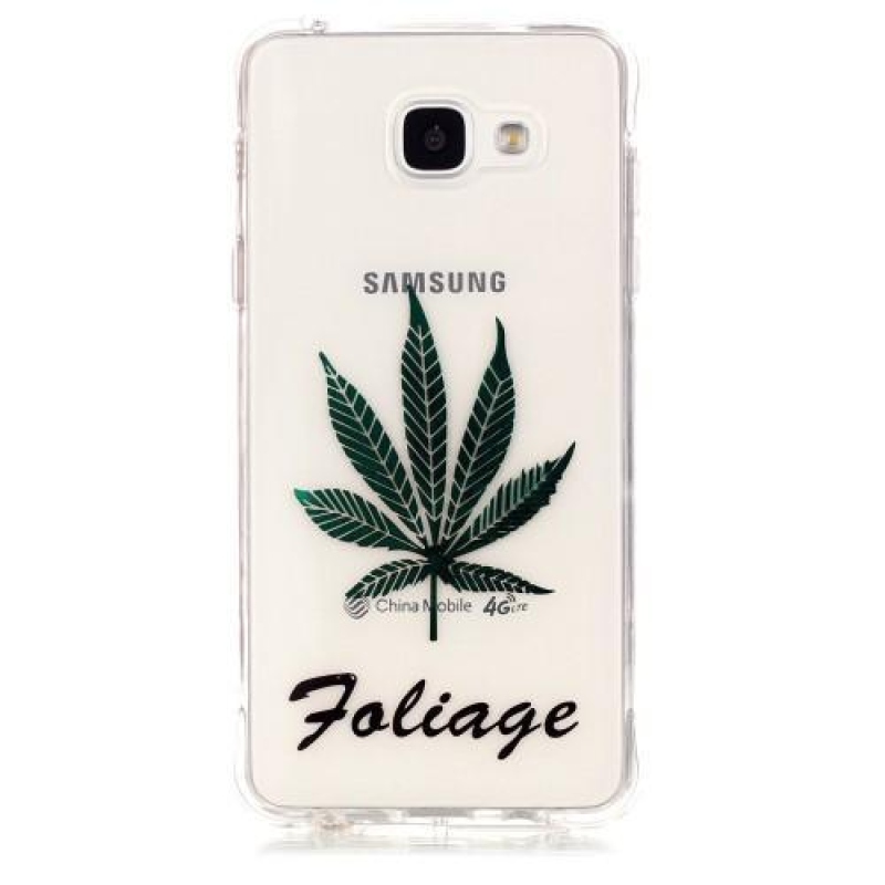 Laque gelový obal na mobil Samsung Galaxy A3 (2016) - foliage