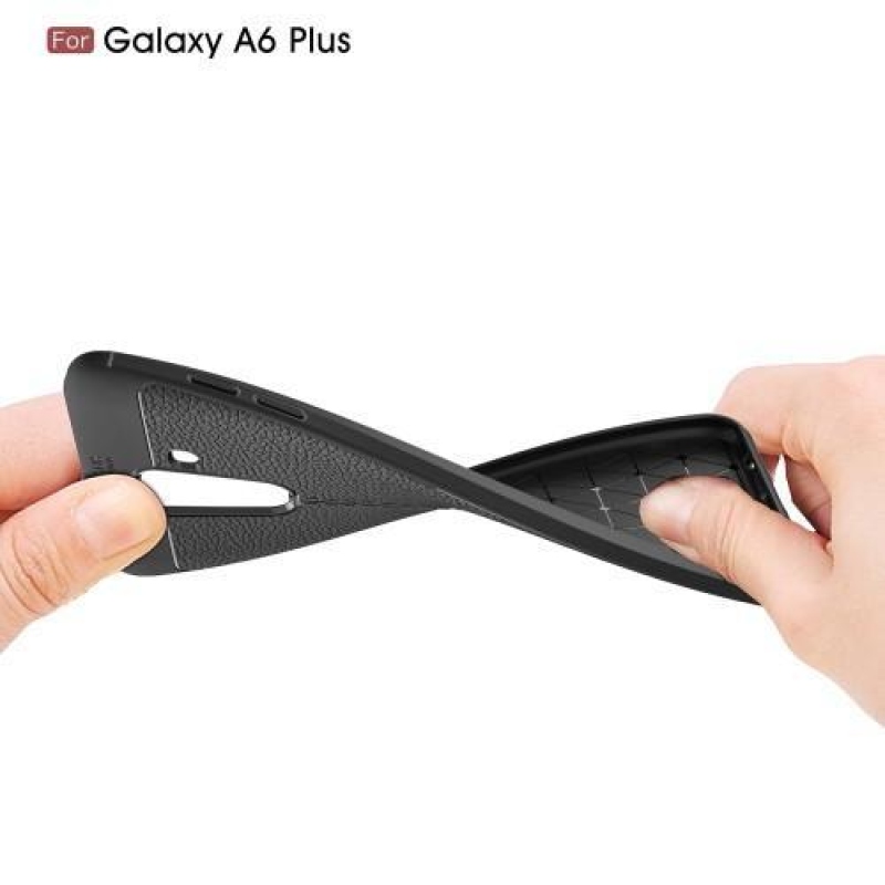 Licta odolný obal na Samsung Galaxy A6 Plus - tmavěmodrý