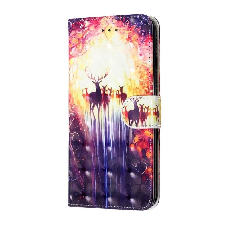 Light PU kožené peněženkové pouzdro na mobil Samsung Galaxy S20 Ultra - losi