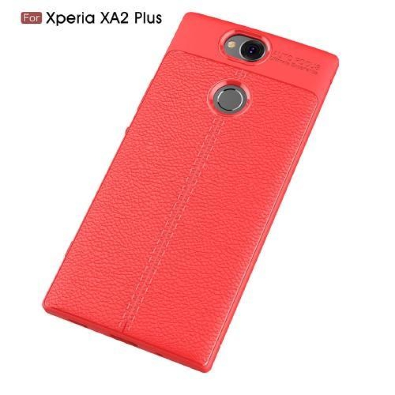Litch gelový kryt na mobil Sony Xperia XA2 Plus - červený