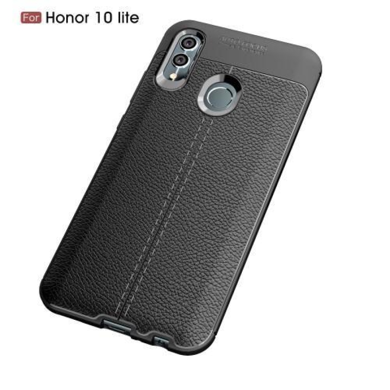 Litch odolný silikonový kryt na mobil Honor 10 Lite a Huawei P Smart (2019) - černý