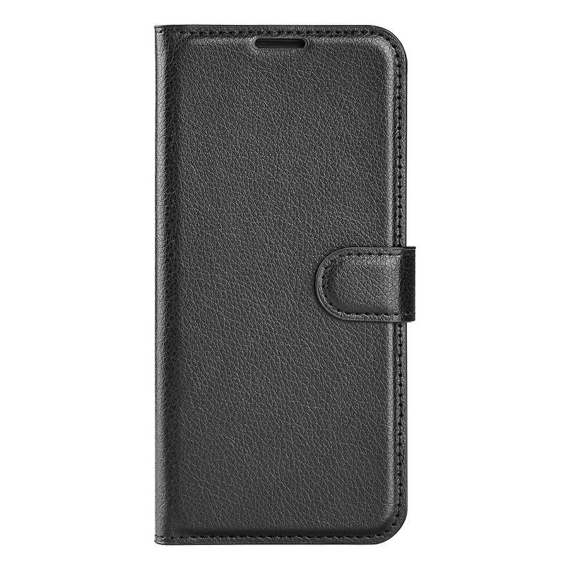 Litch PU kožené peněženkové pouzdro pro mobil Xiaomi 12/12X - černé