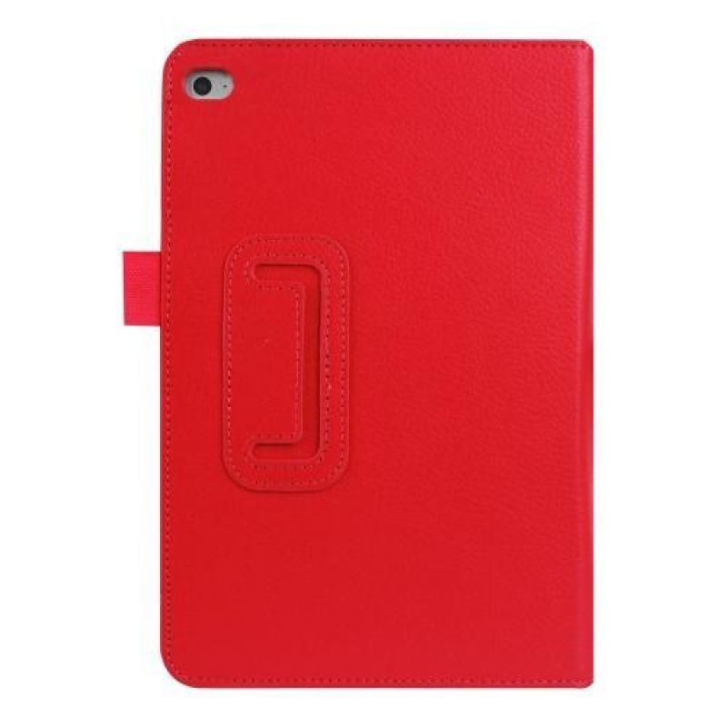 Litch PU kožené pouzdro s funkcí stojánku na iPad mini 4 - červené