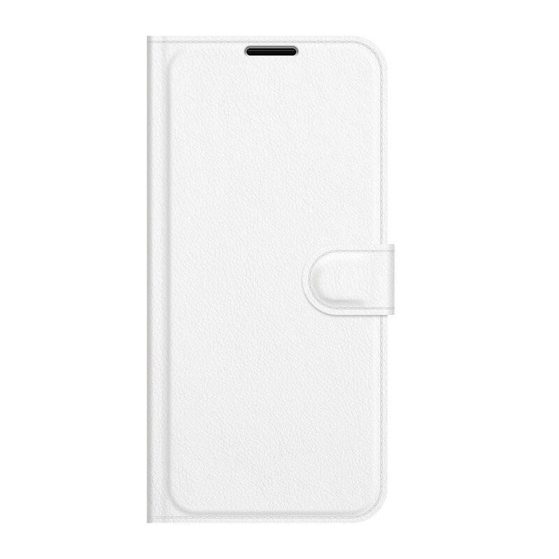 Litchi PU kožené peněženkové pouzdro pro mobilní telefon Xiaomi Mi 11 Lite 4G/5G/Mi 11 Lite 5G NE - bílé