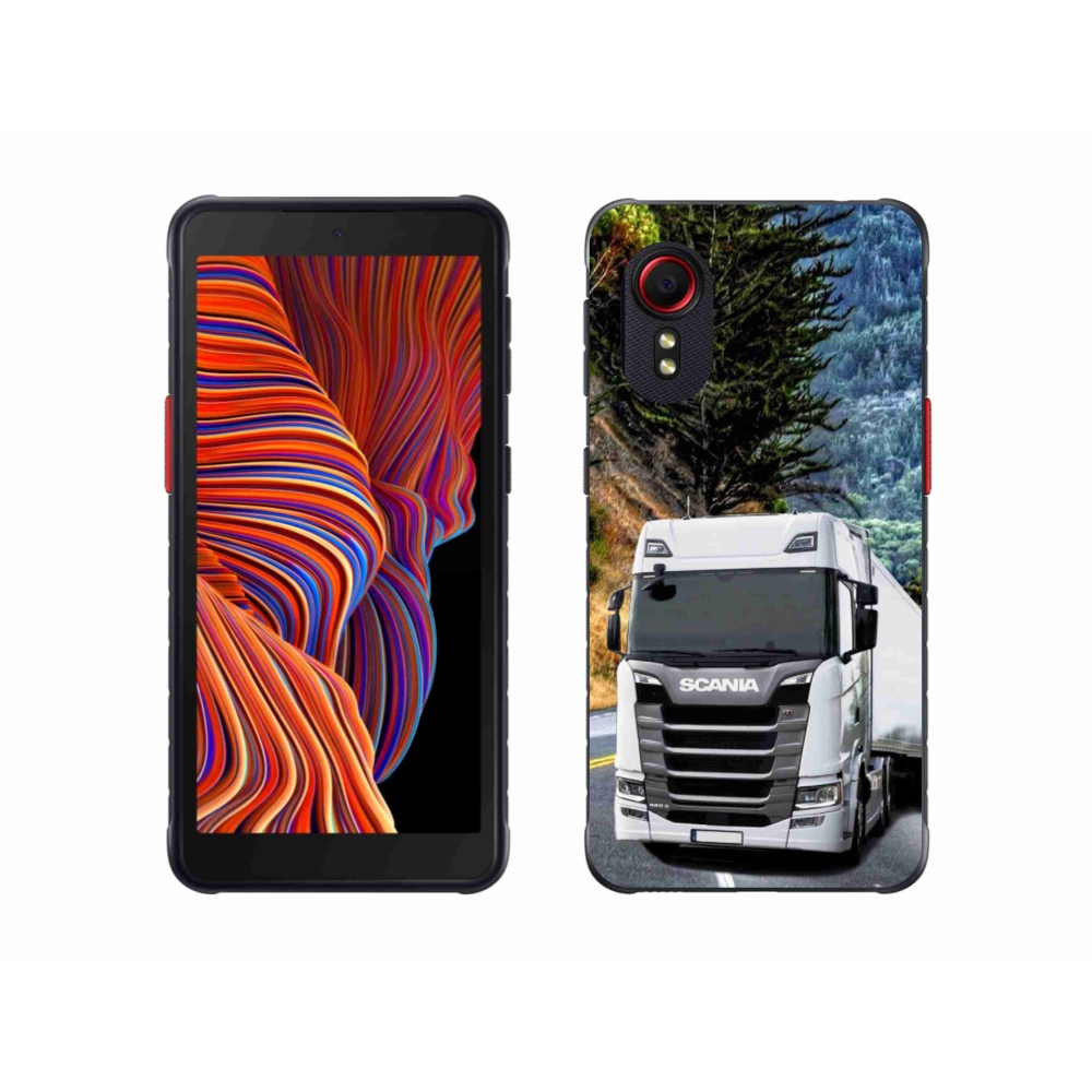 Gelový kryt mmCase na Samsung Galaxy Xcover 5 - kamion 1