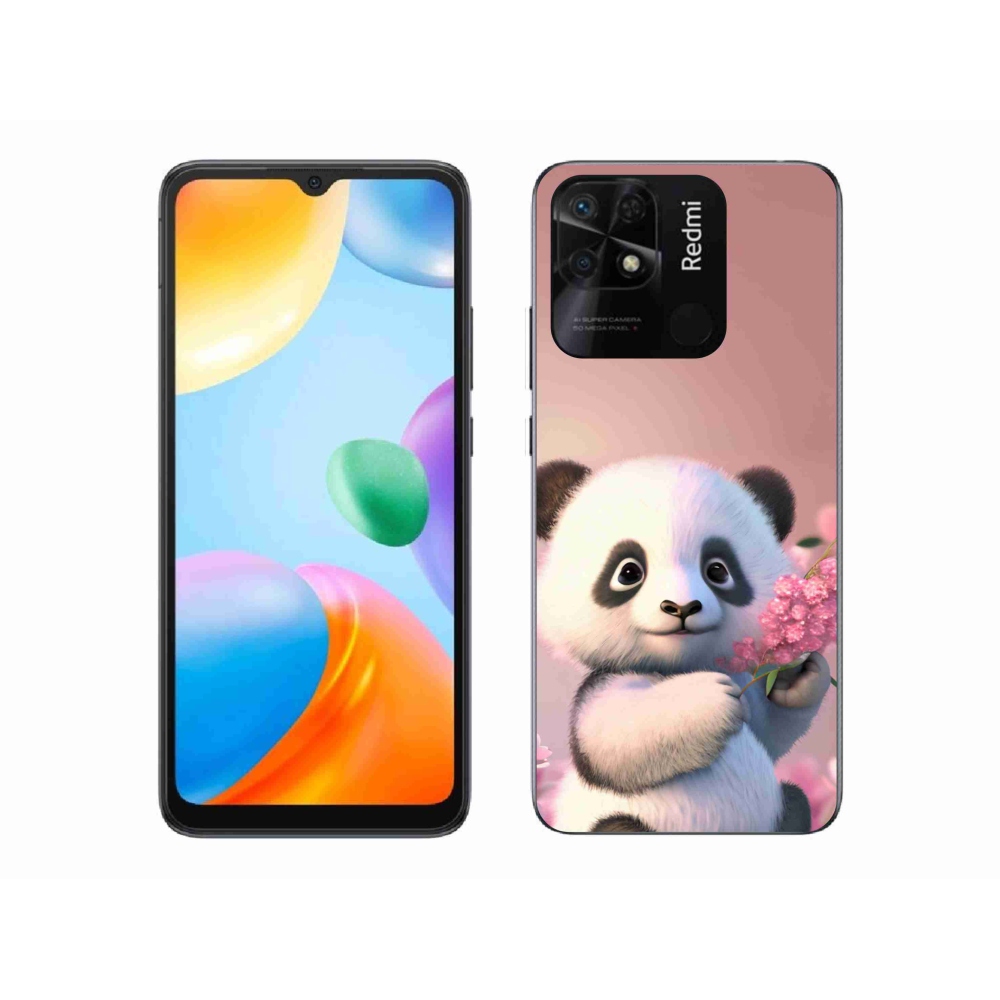 Gelový kryt mmCase na Xiaomi Redmi 10C - roztomilá panda