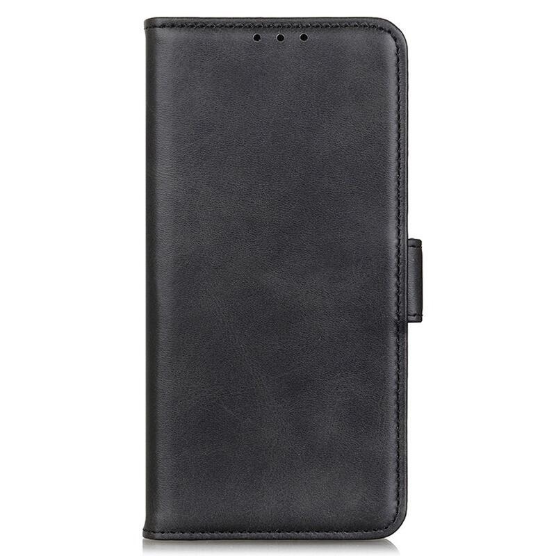 Magnetic PU kožené peněženkové pouzdro na mobil Samsung Galaxy M23 5G - černé