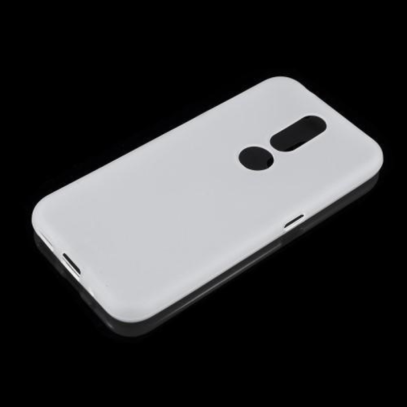 Matte gelový obal na mobil Nokia 4.2 - bílý