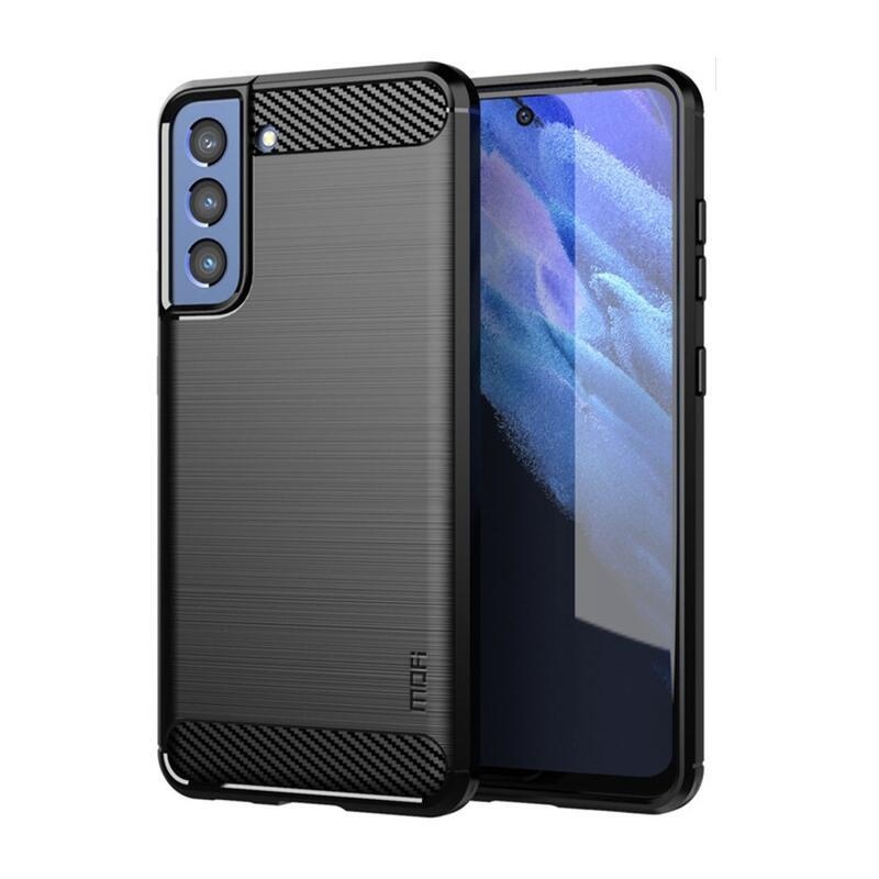 Mofi odolný gelový obal na mobil Samsung Galaxy S21 FE 5G - černý