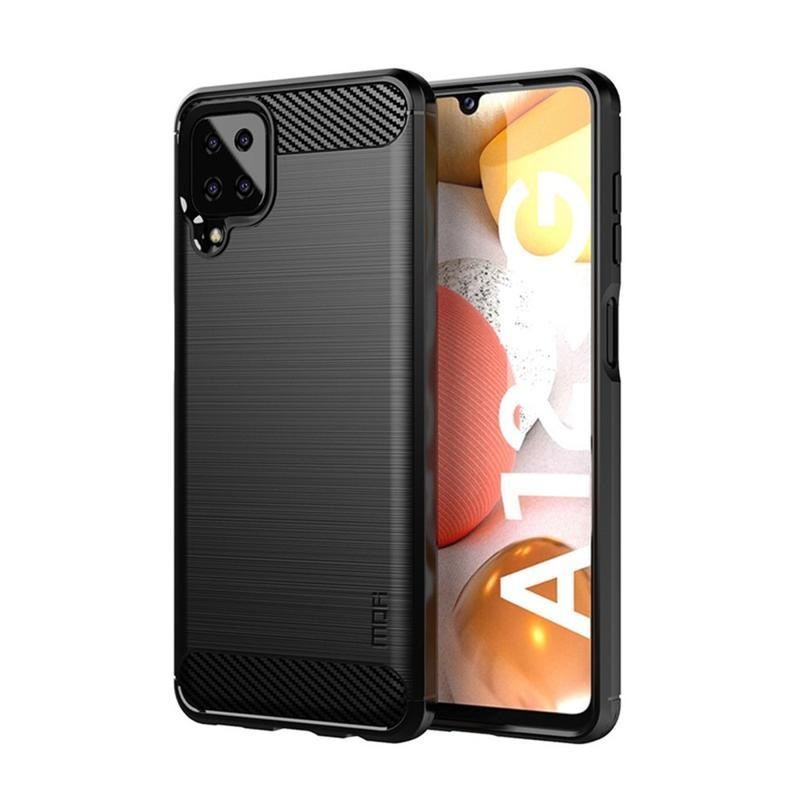 Mofi odolný gelový obal pro mobil Samsung Galaxy A12/M12 - černý