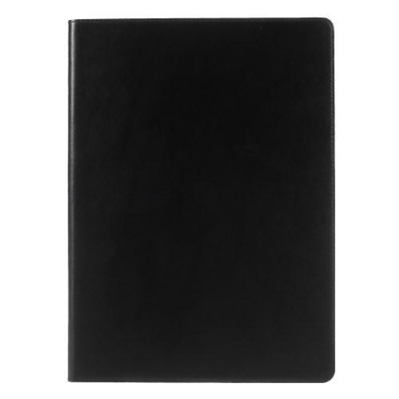 Moon Knížkové pouzdro z pravé kůže na iPad Pro 12.9 - černé