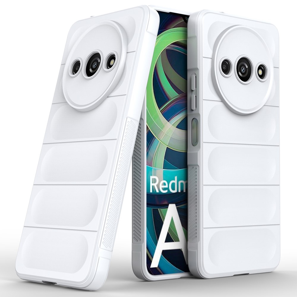 Rugg odolný gelový obal na Xiaomi Redmi A3 - bílý