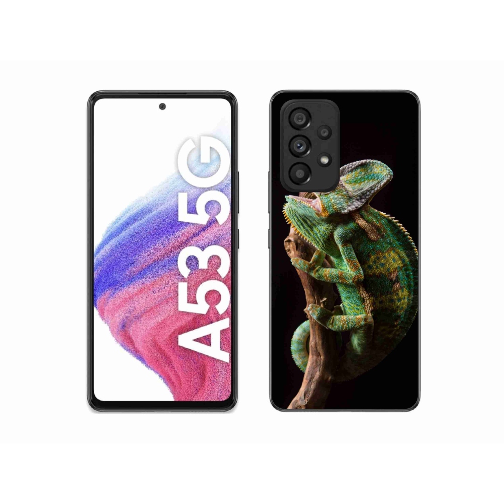 Gelový kryt mmCase na Samsung Galaxy A53 5G - chameleon