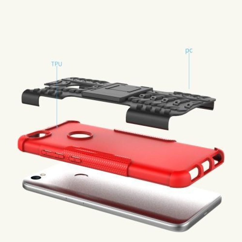 Outdoor odolný obal na mobil Xiaomi Redmi Note 5A Prime - červený